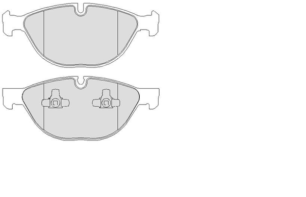 Set placute frana,frana disc LVXL1652 MOTAQUIP