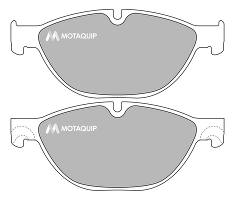 Set placute frana,frana disc LVXL1666 MOTAQUIP