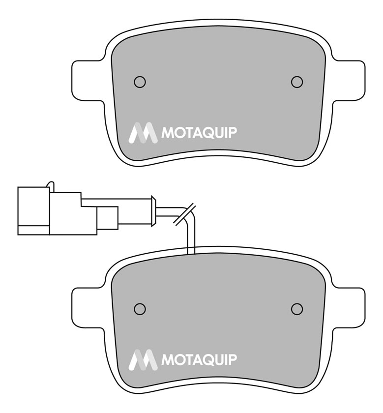 Set placute frana,frana disc LVXL1676 MOTAQUIP