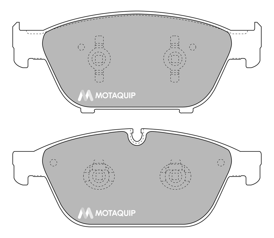 Set placute frana,frana disc LVXL1709 MOTAQUIP