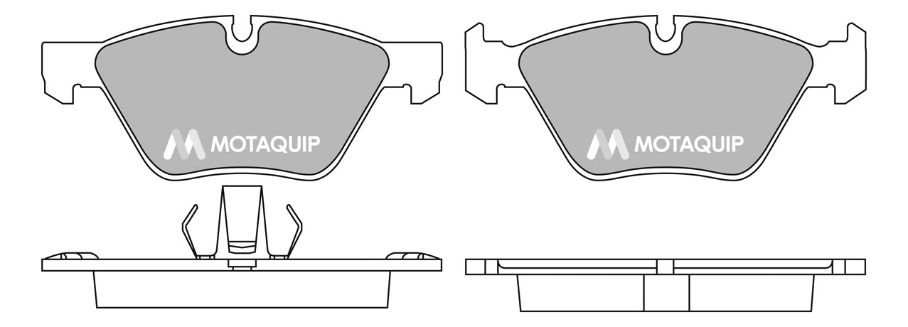 Set placute frana,frana disc LVXL1715 MOTAQUIP