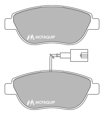 Set placute frana,frana disc LVXL1719 MOTAQUIP