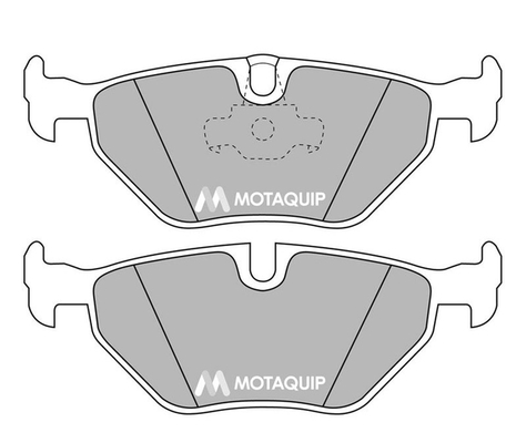 Set placute frana,frana disc LVXL327 MOTAQUIP