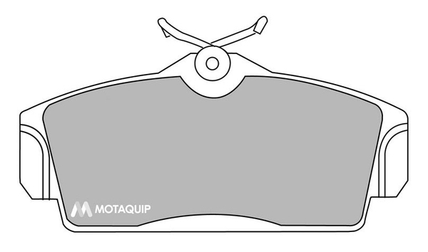 Set placute frana,frana disc LVXL339 MOTAQUIP