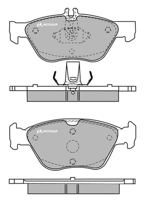 Set placute frana,frana disc LVXL467 MOTAQUIP