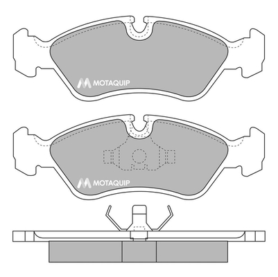 Set placute frana,frana disc LVXL534 MOTAQUIP