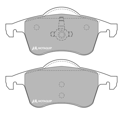 Set placute frana,frana disc LVXL639 MOTAQUIP