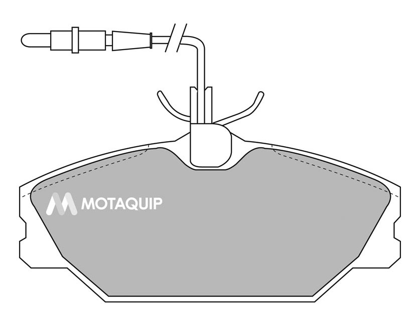 Set placute frana,frana disc LVXL847 MOTAQUIP