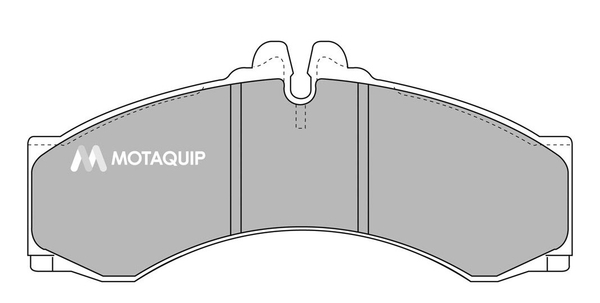 Set placute frana,frana disc LVXL989 MOTAQUIP