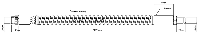 Furtun frana VBJ176 MOTAQUIP