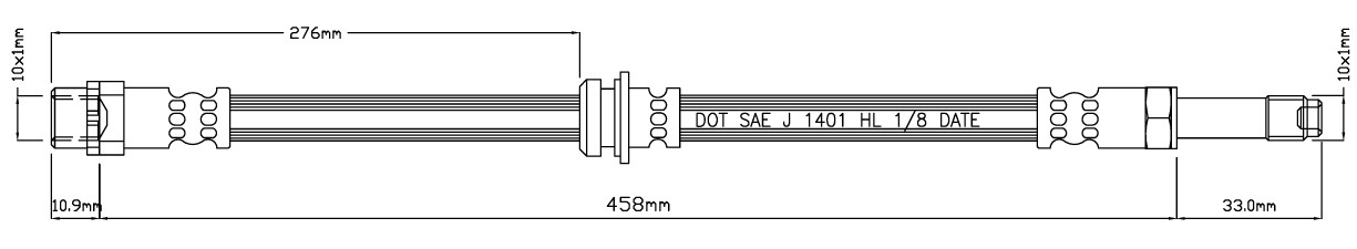 Furtun frana VBJ311 MOTAQUIP