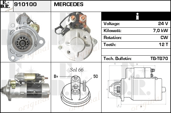 Starter 910100 EDR