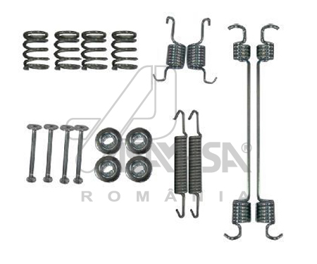 Set accesorii, sabot de frana 01341 ASAM