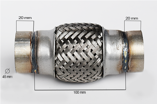 Teava flexibila, esapament 33738 ASAM AUTOMOTIVE