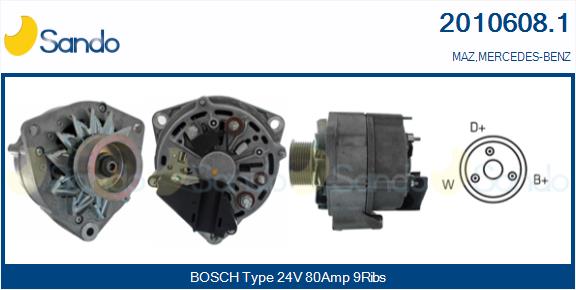 Generator / Alternator 2010608.1 SANDO