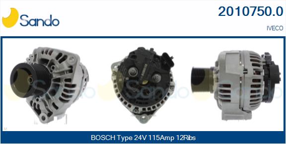 Generator / Alternator 2010750.0 SANDO