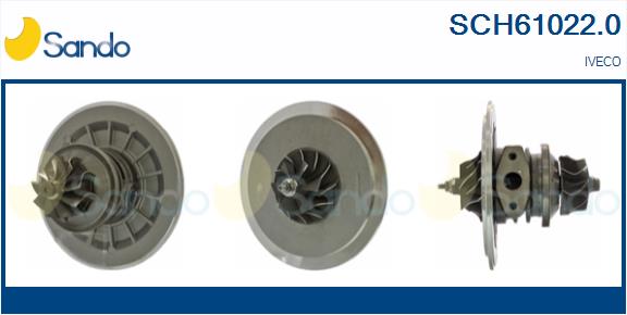 Ansamblu de bază, turbocompresor SCH61022.0 SANDO