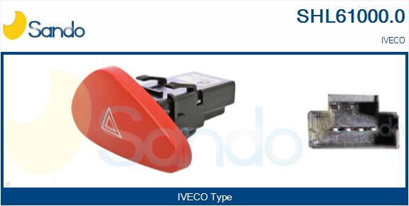 Comutator ,lumini de avarie SHL61000.0 SANDO