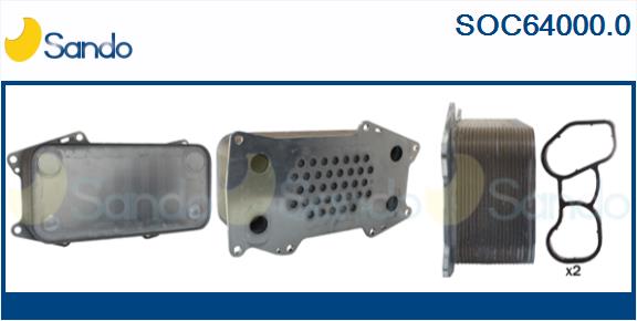 Radiator ulei, ulei motor SOC64000.0 SANDO