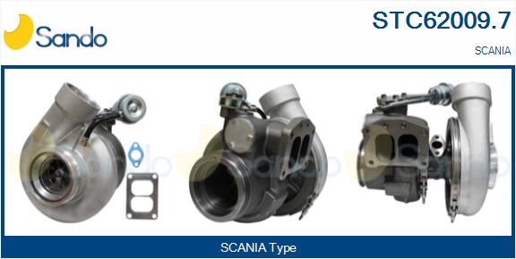 Compresor,sistem de supraalimentare STC62009.7 SANDO