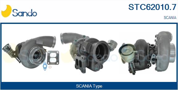 Compresor,sistem de supraalimentare STC62010.7 SANDO
