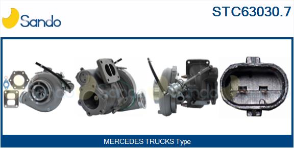 Compresor,sistem de supraalimentare STC63030.7 SANDO