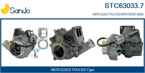 Compresor,sistem de supraalimentare STC63033.7 SANDO