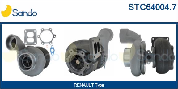Compresor,sistem de supraalimentare STC64004.7 SANDO