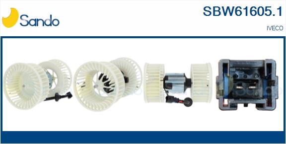 Ventilator, habitaclu SBW61605.1 SANDO