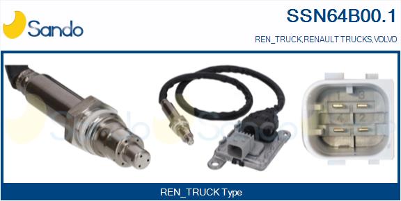 Senzor NOx, injectie aditiv SSN64B00.1 SANDO