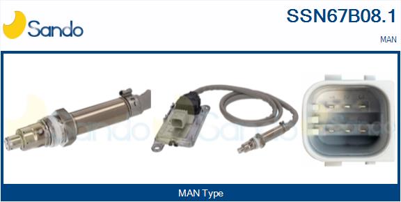 Senzor NOx, injectie aditiv SSN67B08.1 SANDO