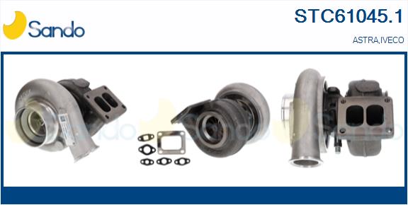 Compresor,sistem de supraalimentare STC61045.1 SANDO