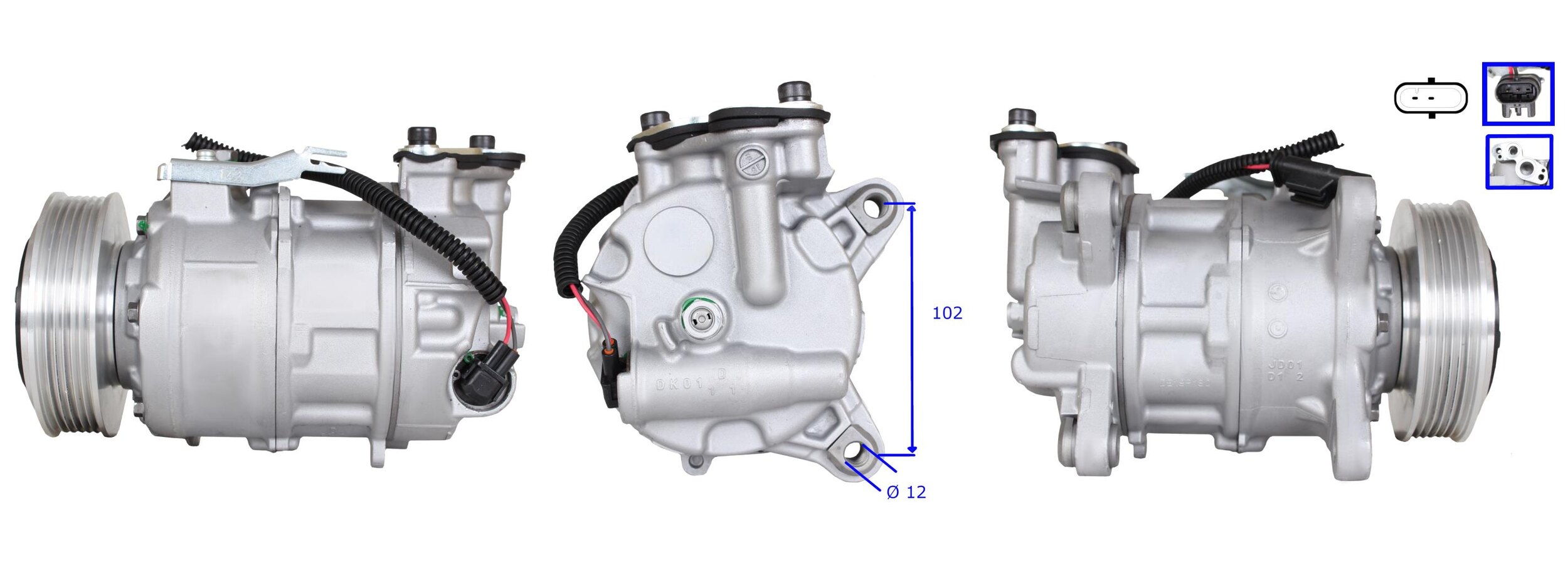 Compresor, climatizare 700511053 DRI