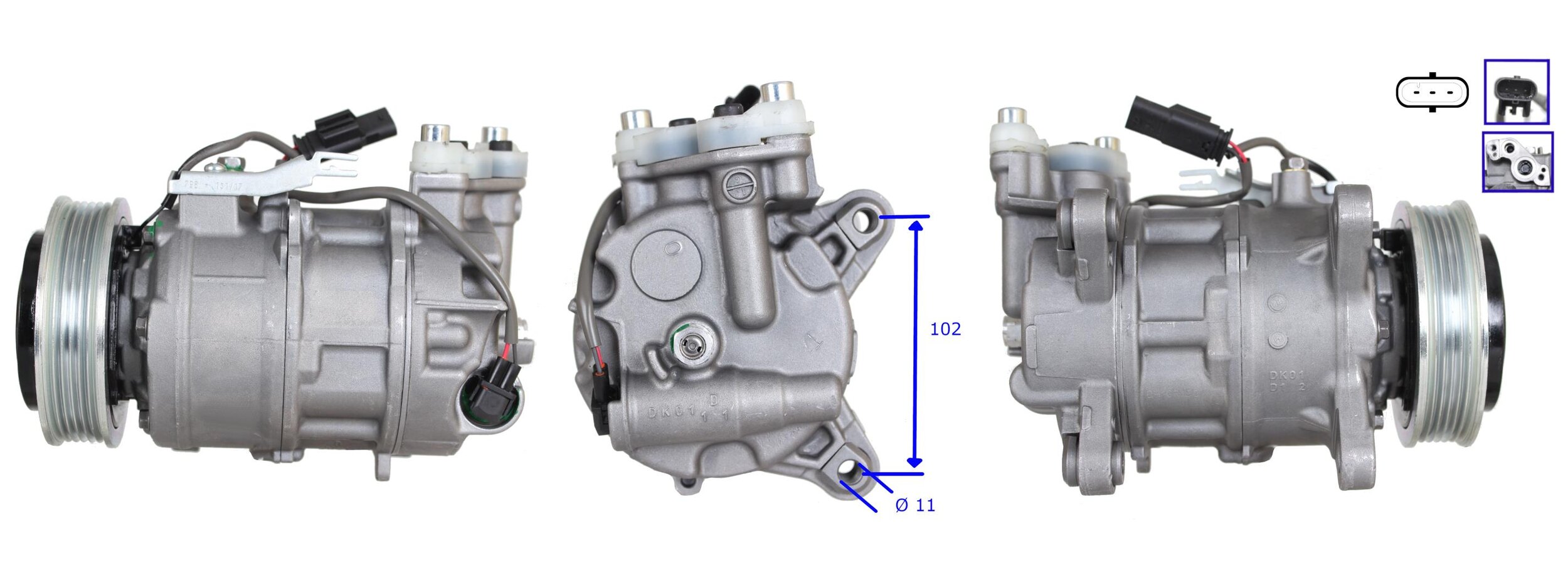 Compresor, climatizare 700511171 DRI