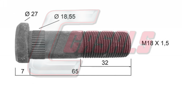 Bolt roata 21197 CASALS