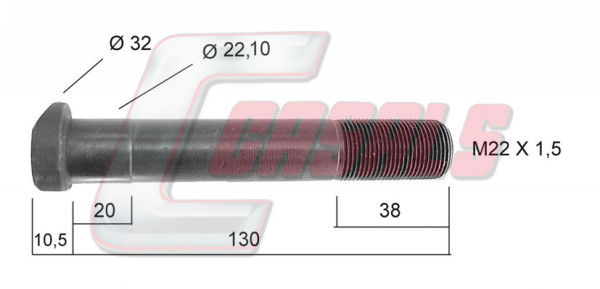 Bolt roata 21232 CASALS