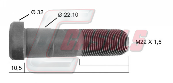 Bolt roata 21236 CASALS