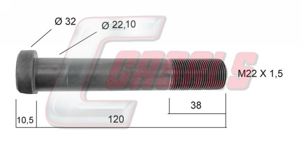 Bolt roata 21241 CASALS