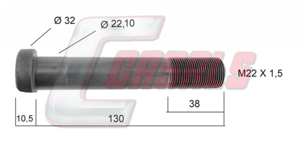 Bolt roata 21243 CASALS