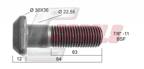 Bolt roata 21293 CASALS