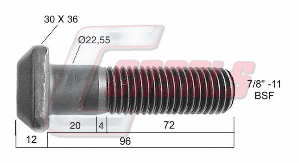 Bolt roata 21294 CASALS
