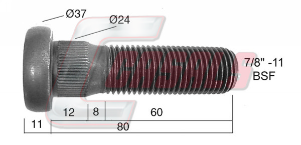 Bolt roata 21518 CASALS