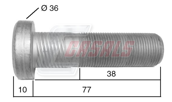 Bolt roata 21523 CASALS