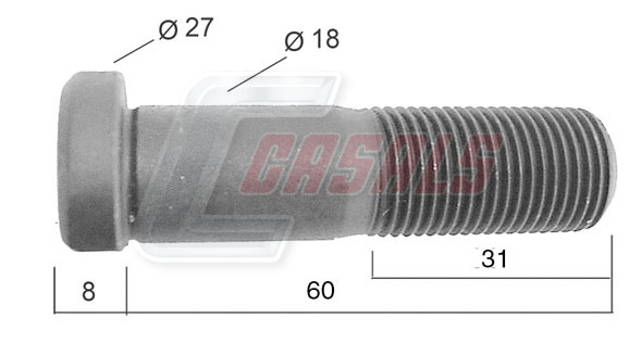 Bolt roata 21526 CASALS
