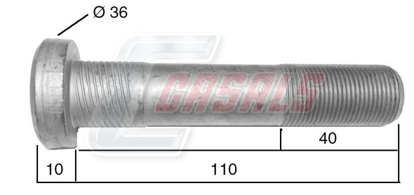Bolt roata 21540 CASALS