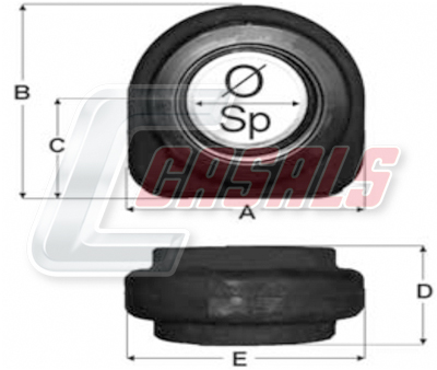 Suport, ax cardanic ST61 CASALS