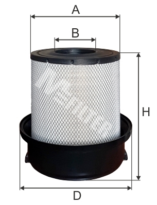 Filtru aer A 592 MFILTER