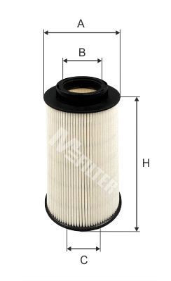 Filtru combustibil DE 3112 MFILTER