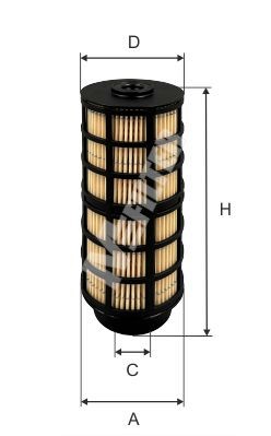 Filtru combustibil DE 3132 MFILTER