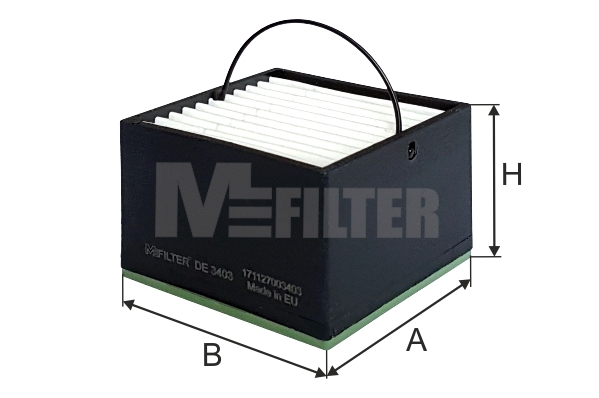 Filtru combustibil DE 3403 MFILTER